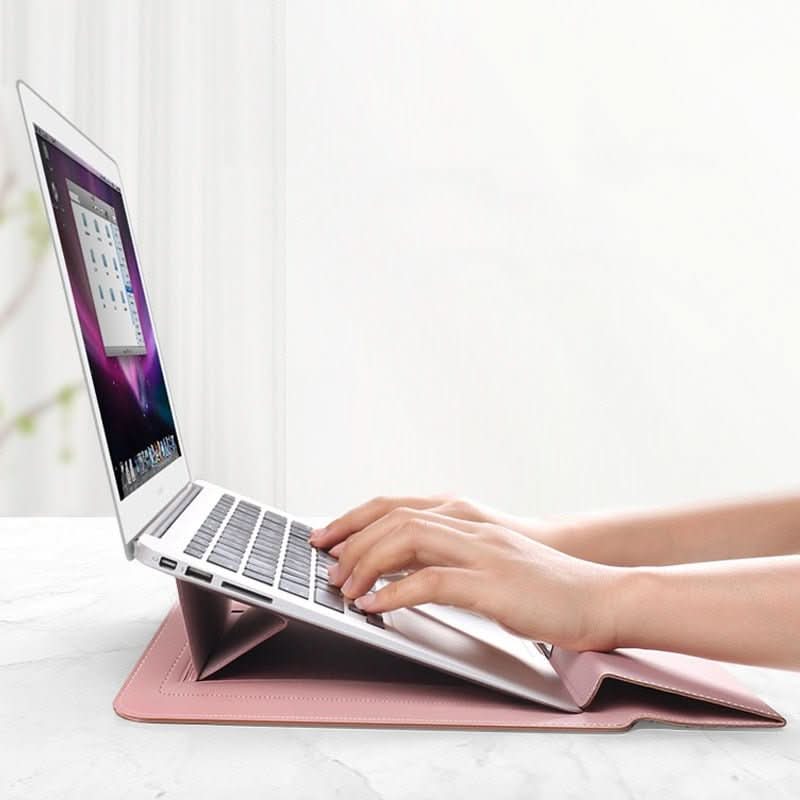 Wasserabweisende Laptoptasche mit Standfunktion und Stoßschutz