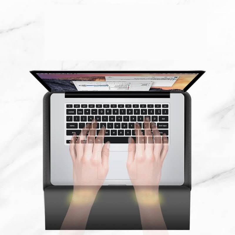Wasserabweisende Laptoptasche mit Standfunktion und Stoßschutz
