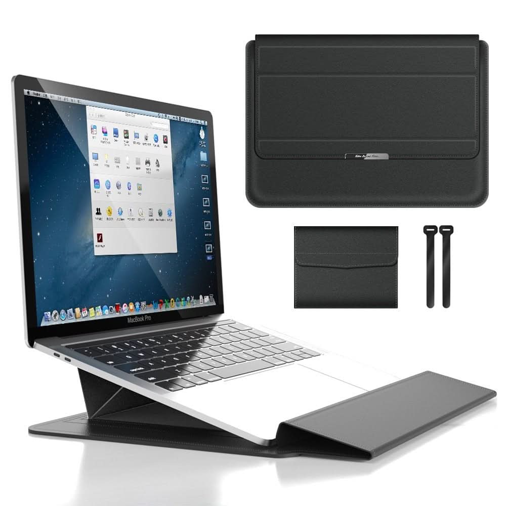 Wasserabweisende Laptoptasche mit Standfunktion und Stoßschutz