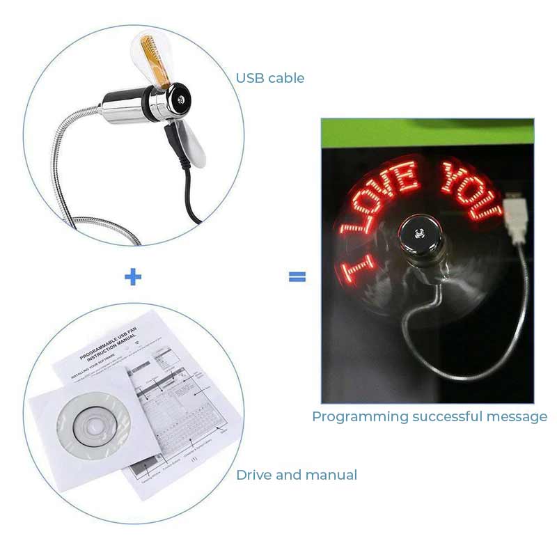 Flexibler USB Ventilator | Brehn