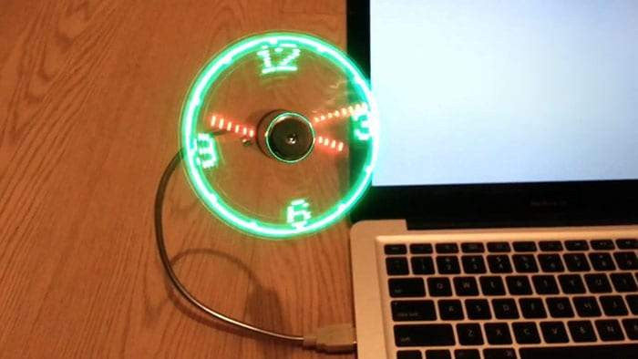 Flexibler Kühl Uhr Ventilator | Brehn