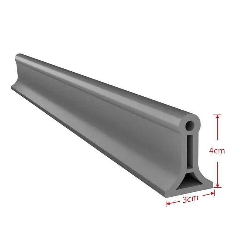 Flexibler Silikon Duschschutz
