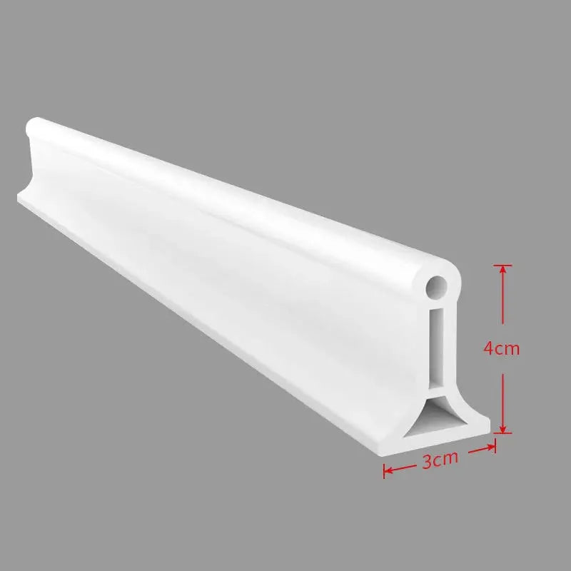 Flexibler Silikon Duschschutz