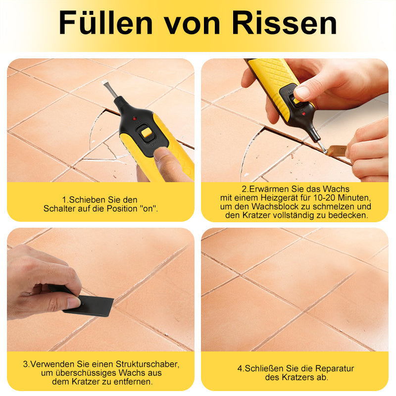 Kacheln Fliesen Reparaturset Wachsstangen | Brehn
