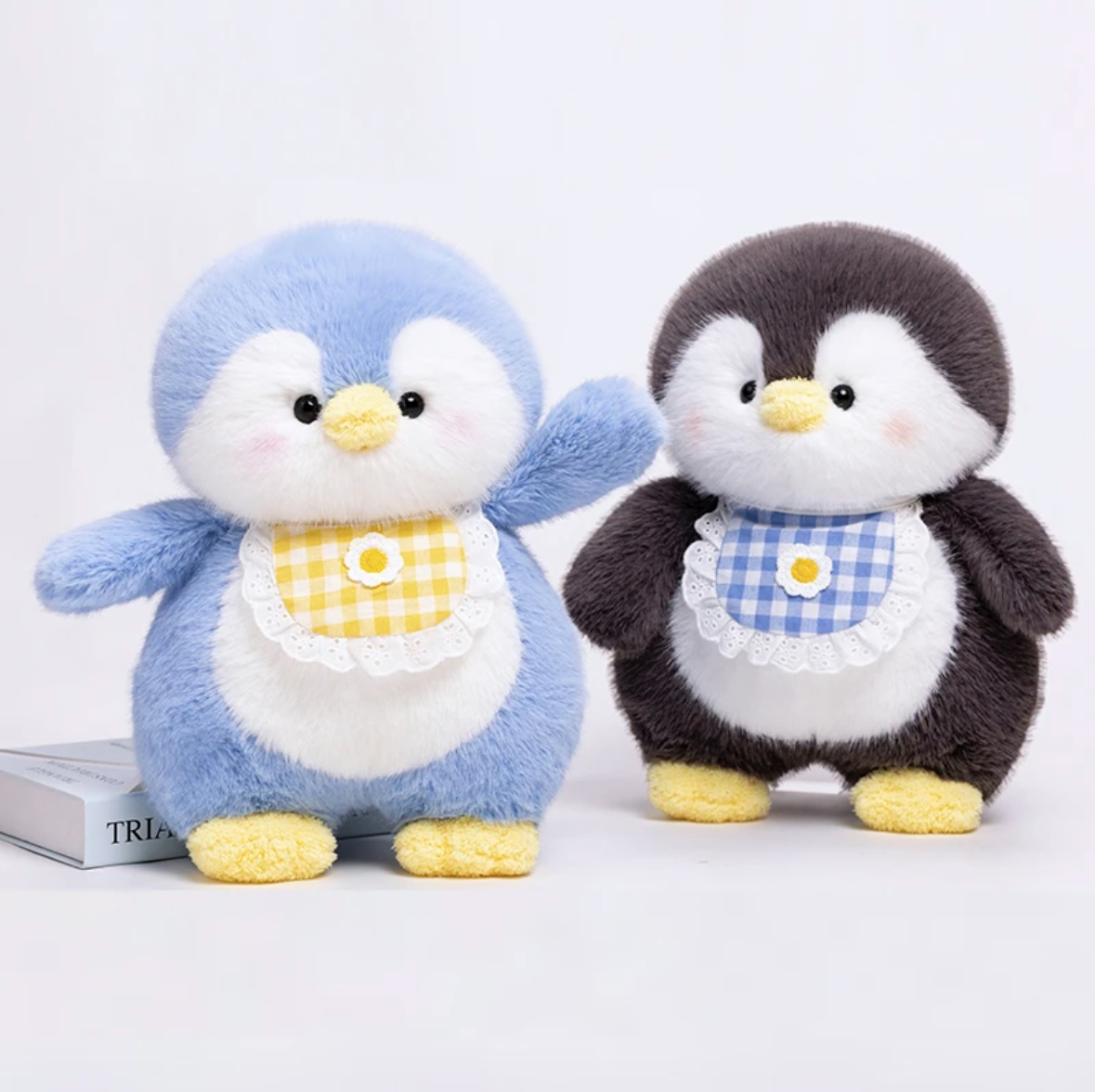 Brehn | Fluffy Kuscheliger Glücklicher Pinguin Plüsch
