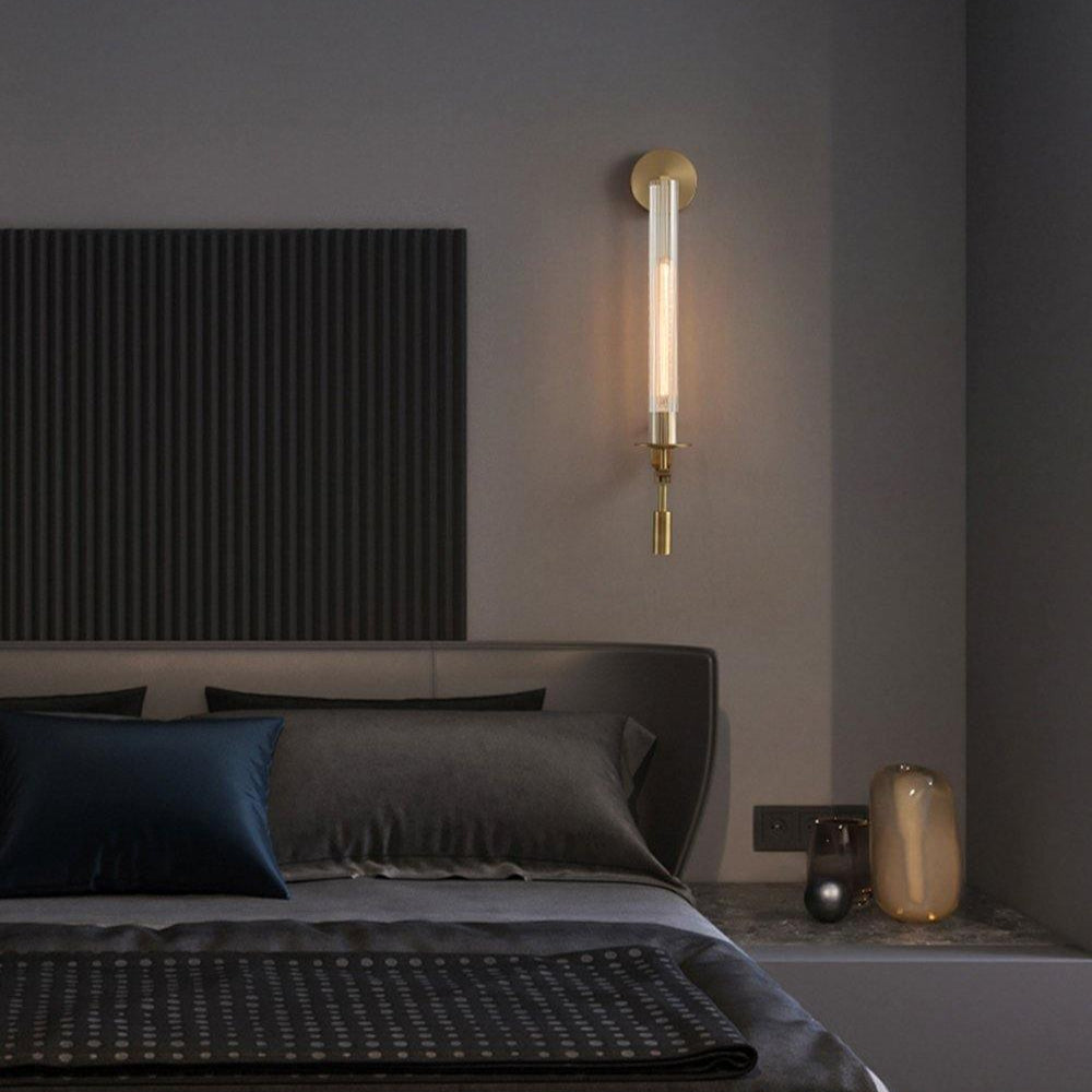 Brehn | Retro Glas Wandlampe