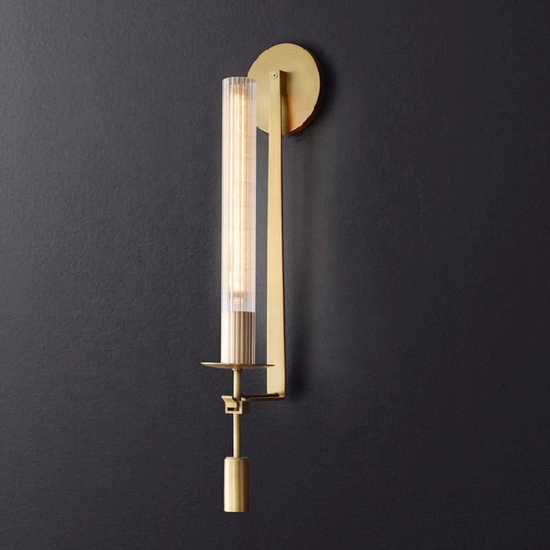 Brehn | Retro Glas Wandlampe