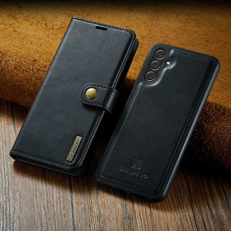 Brehn | 2 in 1 abnehmbare Flip-Ledertasche für Samsung Galaxy
