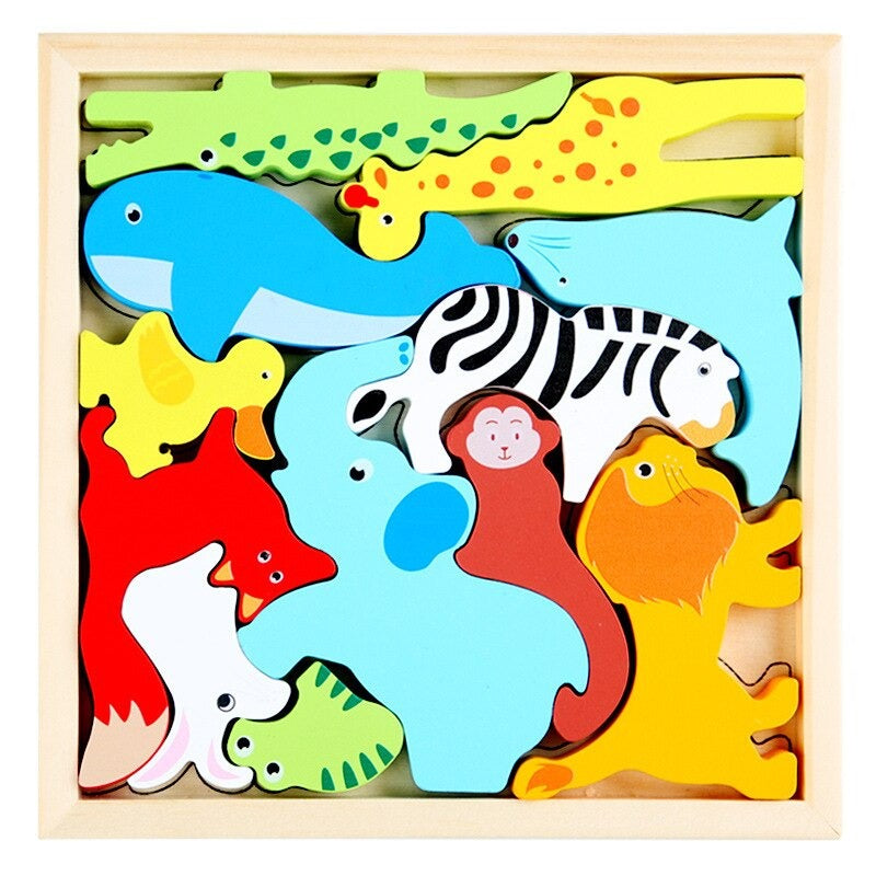 Brehn | Formenspaß – Holzpuzzle (2+1 GRATIS)