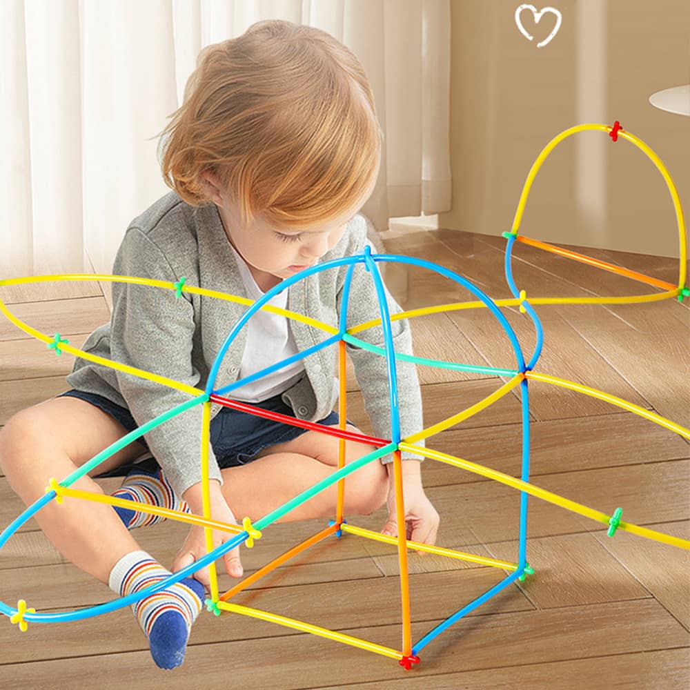 Brehn | Kreatives Stangenbauset für Kinder