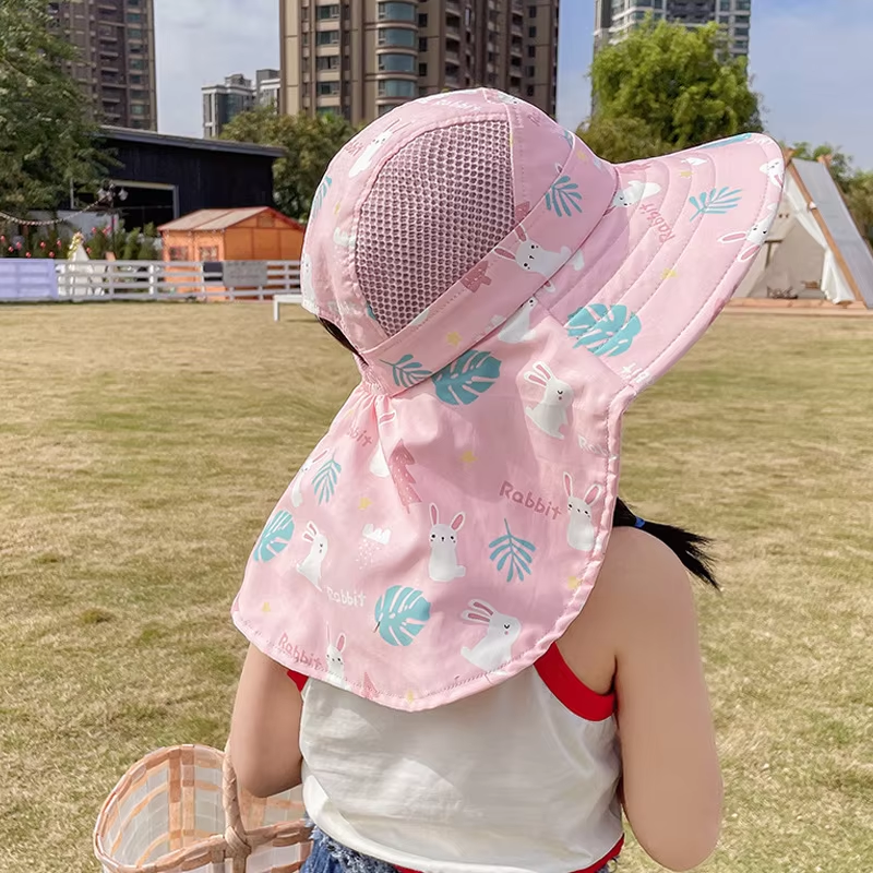 Brehn | Kinder Sonnenhut mit UPF 50+ - Verstellbare Kinnbänder und Breite Krempe