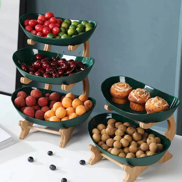 FruitStack | Kreative Obstschale mit 3 Ebenen