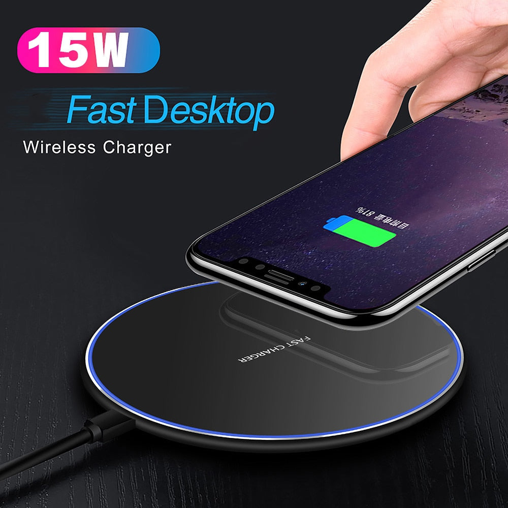 Brehn | 30W Schnelles kabelloses Ladepad | Premium USB C Ladekabel MagSafe Ladegerät für Apple iPhone, Samsung & Android - Fast Wireless Charging Pad