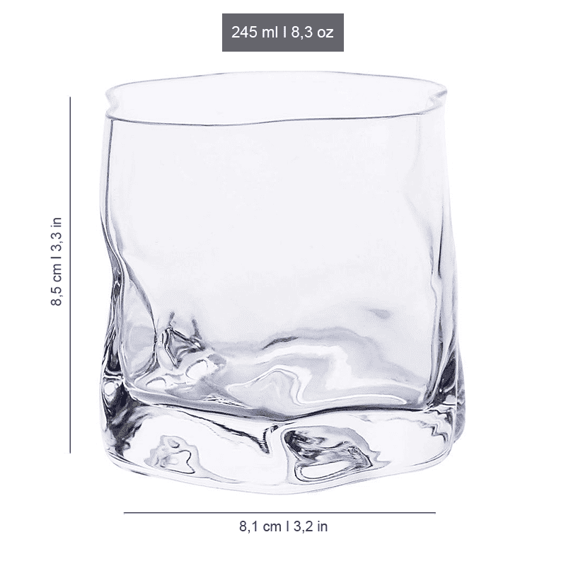 Fukisoku Whiskey Glas - Set von 2 | Brehn