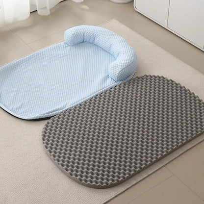 FurCool Französische Bulldogge Kühlmatte – Atmungsaktives Waschbares Sommerseidenbett | Brehn