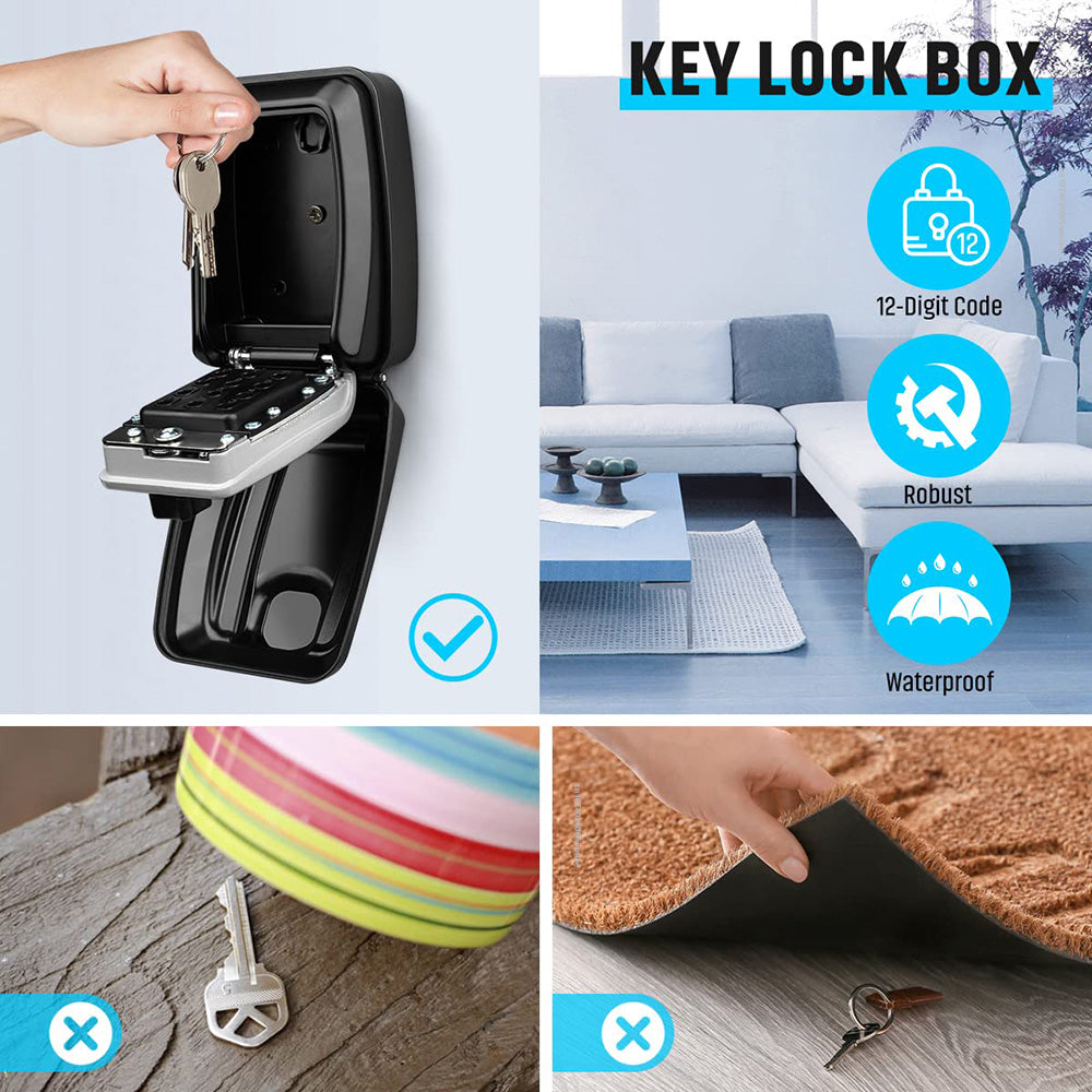 Brehn | Outdoor-Schlüsselsafe Schlüsselbox
