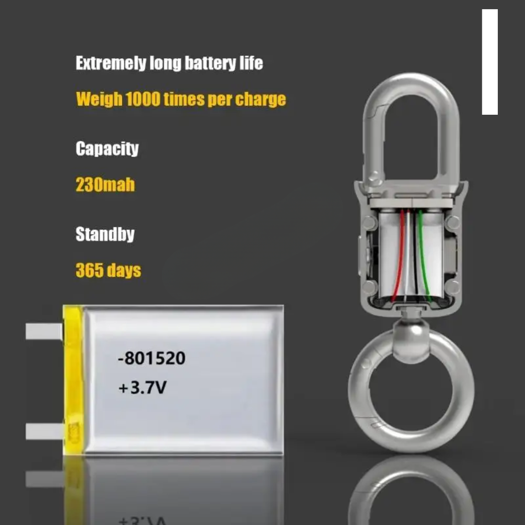 Taschenformat Schlüsselanhänger LCD Waage | Brehn