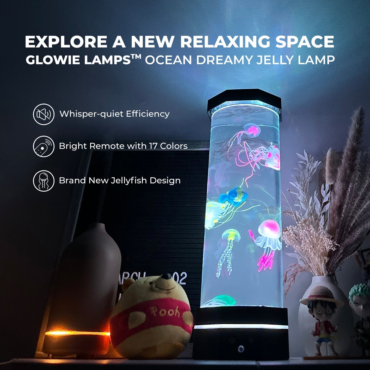 Jellyfish Aquarium Tischlampe | Brehn