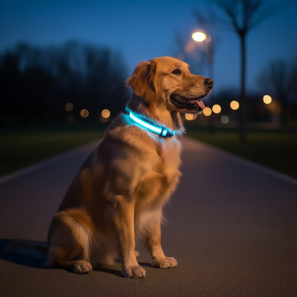 LED-Sicherheitshalsband für Hunde mit verstellbarer Passform