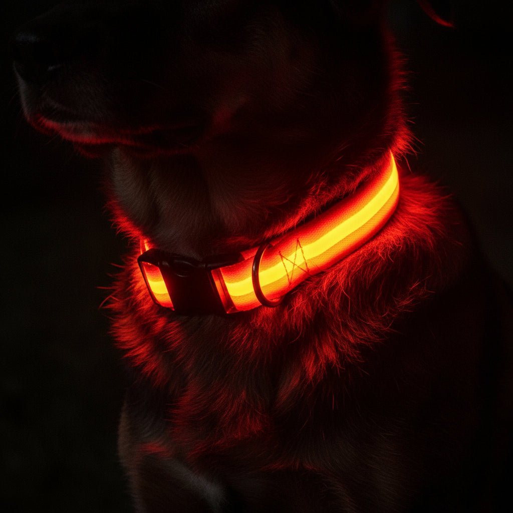 LED-Sicherheitshalsband für Hunde mit verstellbarer Passform