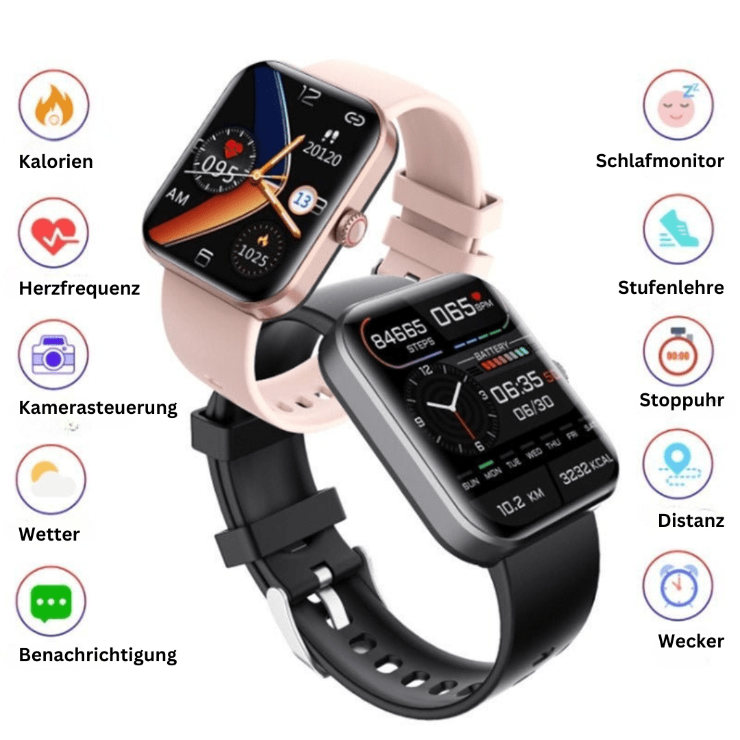 Health Watch – Schmerzfreie Blutzuckermessung und Überwachung der Vitalfunktionen in Echtzeit