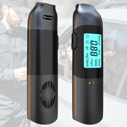 Sofort-Alkoholtester mit USB-Ladefunktion und 3-Sekunden-Ergebnissen
