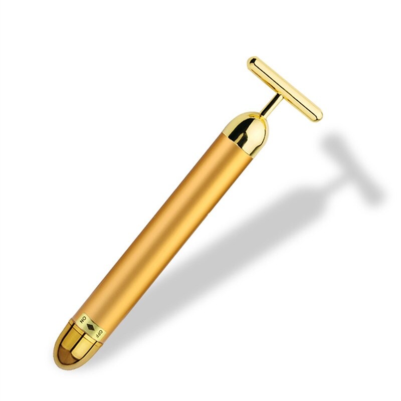 Brehn | Energy 24K Gold T Beauty Bar Gesichtsroller-Massagegerät