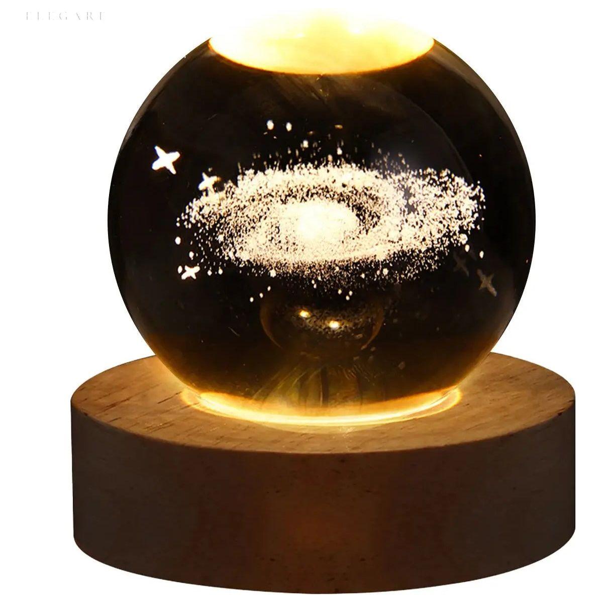 Galaxy Glow - Elegante Astronomie leuchtende Kristalllichter | Brehn