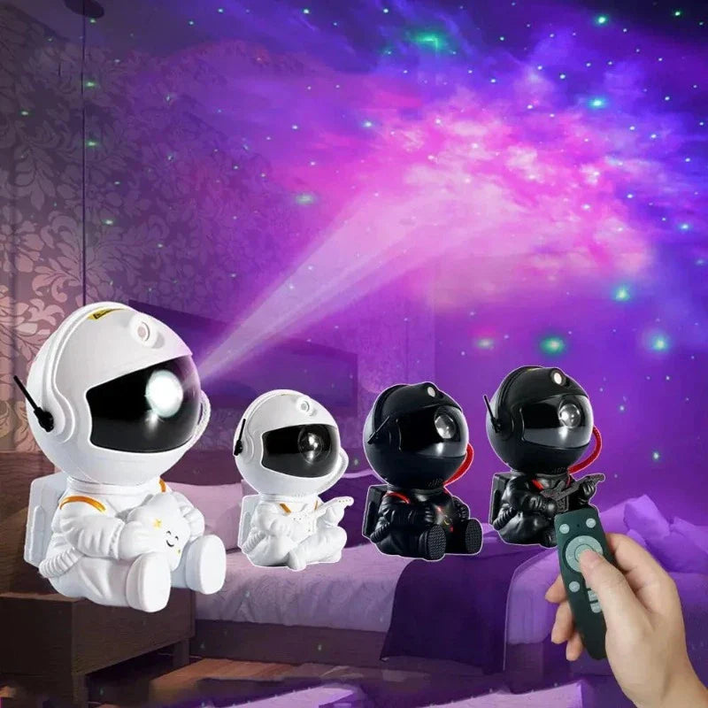 Galaxy Starry Sky Projektorlampe - Astronaut LED-Projektionsnachtlicht für das Schlafzimmer | Brehn