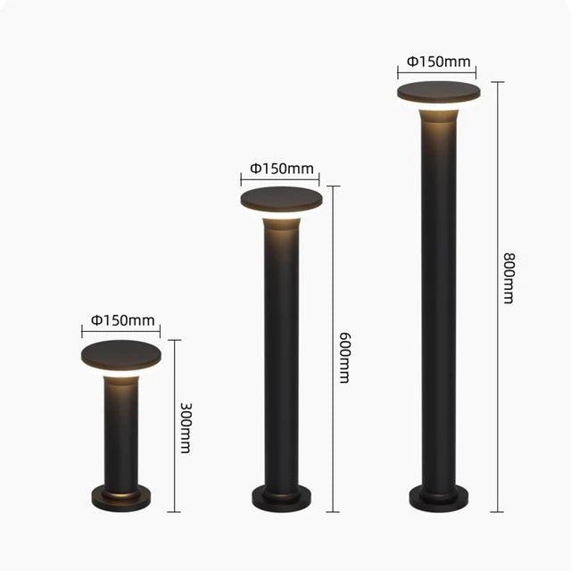 Wetterfeste LED Rasenleuchte für Garten und Wege – Energiesparend & Modernes Design | Brehn