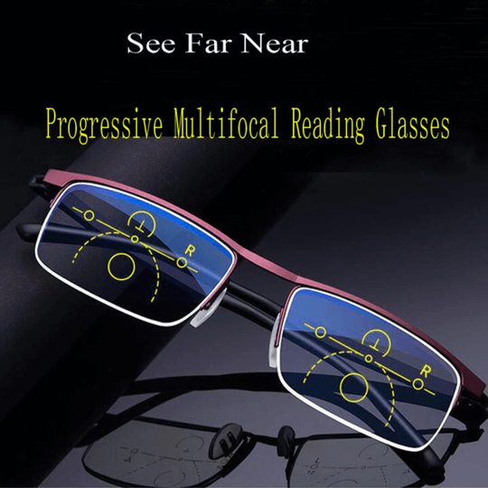 Brehn | Optivista Multifokalbrille mit automatischer Sichtanpassung und Blaulichtfilter
