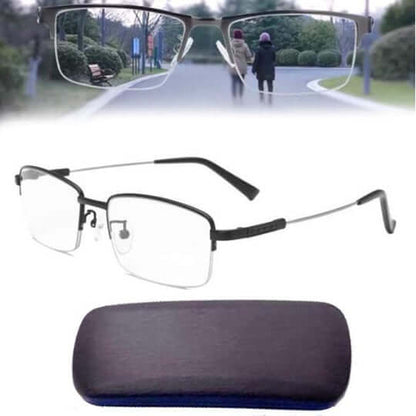 Brehn | Intelligente Gleitsichtbrille | ARNO-Linsentechnologie | Photochrome Anpassung | Blaulicht-Filter & UV400 | Anti-Reflex-Beschichtung | Multifokal