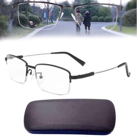 Brehn | Optivista Multifokalbrille mit automatischer Sichtanpassung und Blaulichtfilter