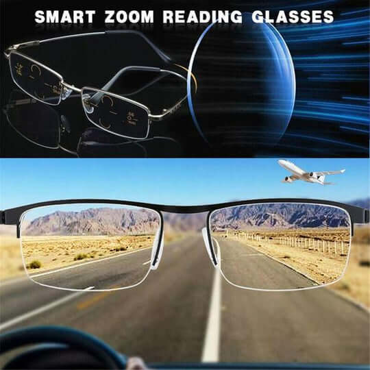Brehn | Optivista Multifokalbrille mit automatischer Sichtanpassung und Blaulichtfilter
