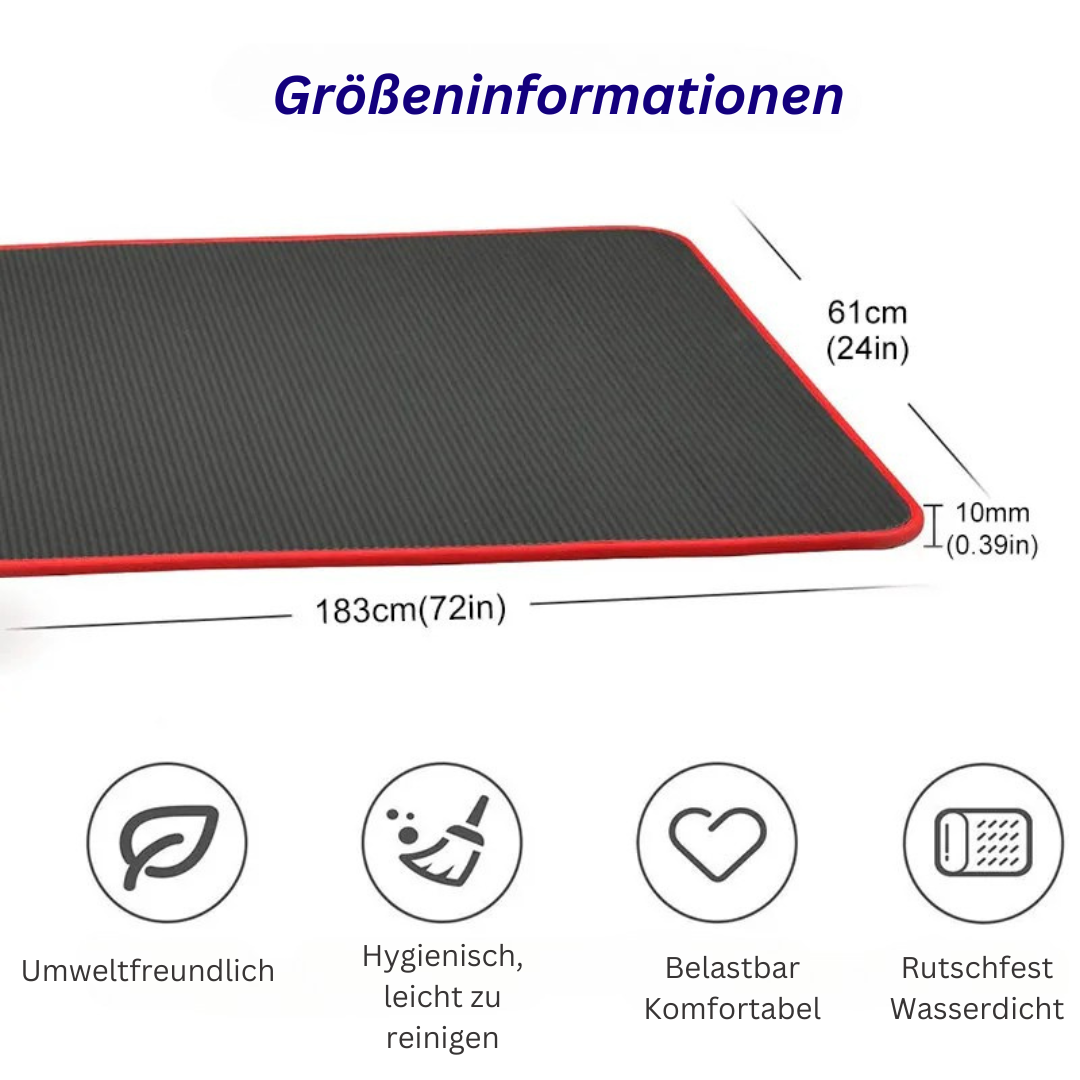 Brehn | Extra Dick Rutschfeste Yoga Matte - FlexiMat