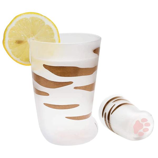 Glas Katzenpfoten Tasse | Brehn