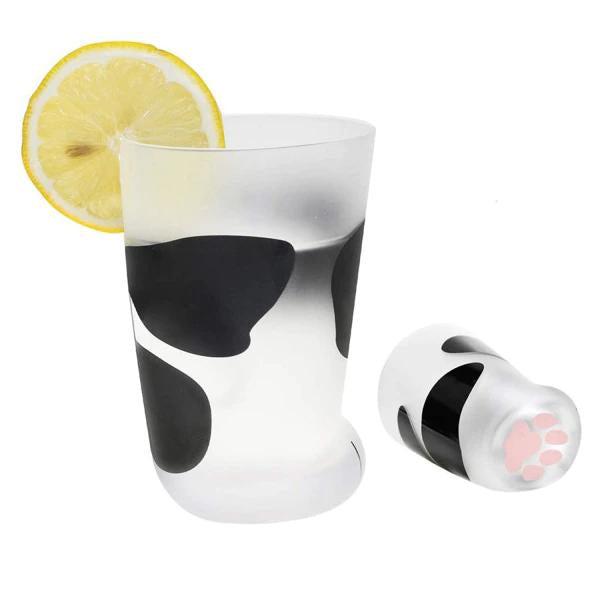Glas Katzenpfoten Tasse | Brehn
