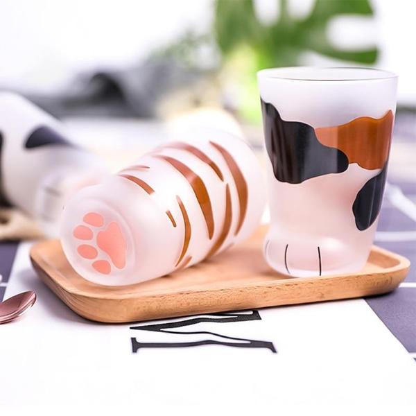 Glas Katzenpfoten Tasse | Brehn