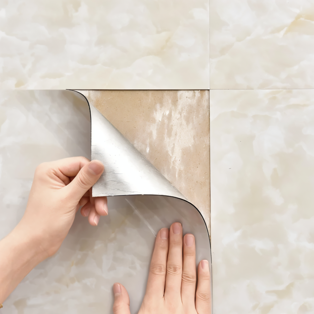Brehn | GlossyLux PVC Wandpaneele – Wasserfest & Selbstklebend für Bad & Küche (30×60 cm)
