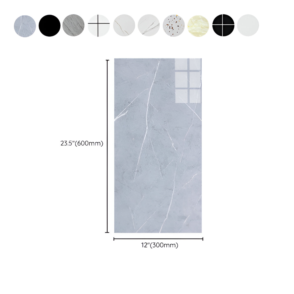 Brehn | GlossyLux PVC Wandpaneele – Wasserfest & Selbstklebend für Bad & Küche (30×60 cm)