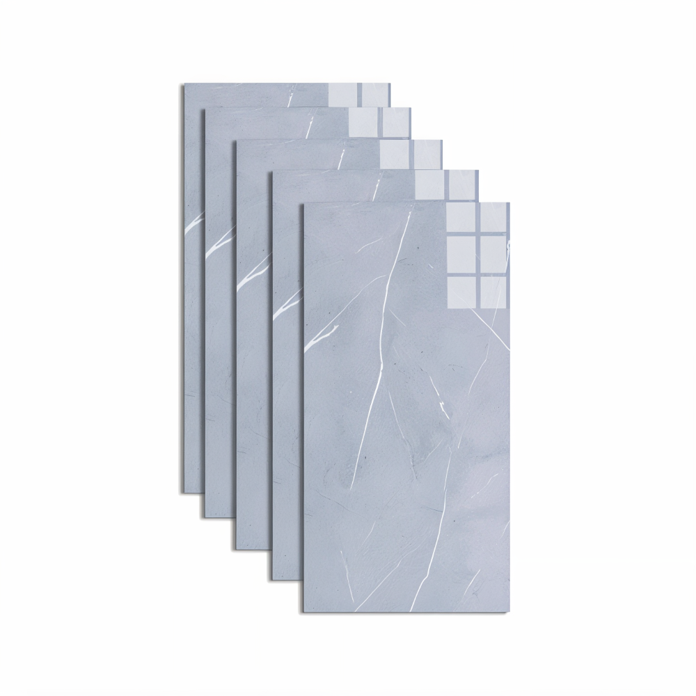 BowLift | GlossyLux PVC Wall Panels – Waterproof & Self-Adhesive for Bathroom & Kitchen (30×60 cm)