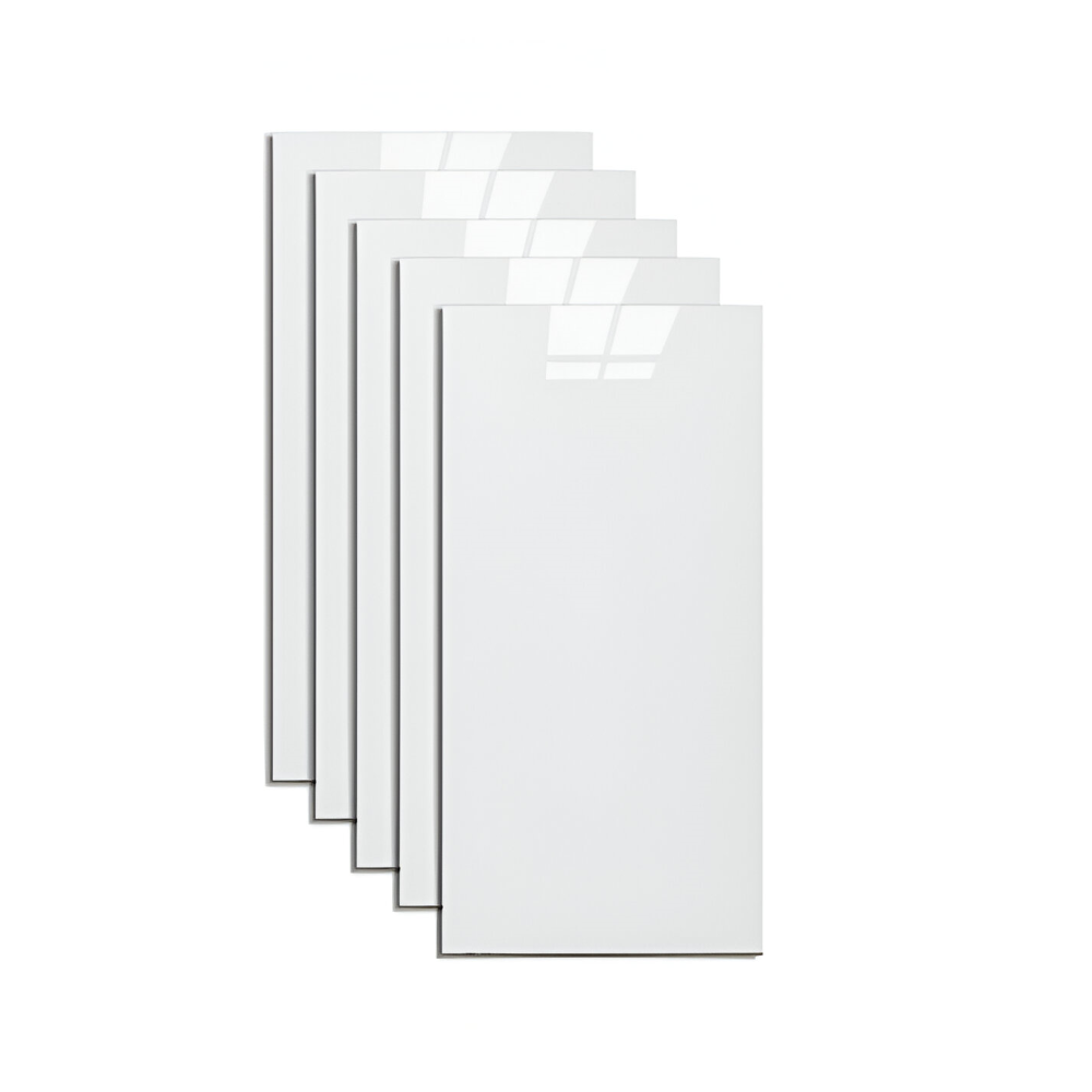 Brehn | GlossyLux PVC Wandpaneele – Wasserfest & Selbstklebend für Bad & Küche (30×60 cm)