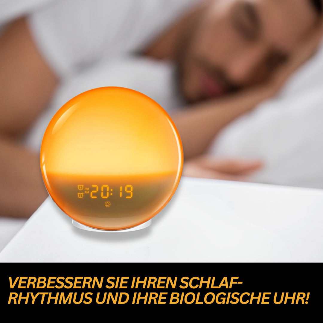 Brehn | Natürliche Radio-Wecker mit Lichtwecker - GlowRise