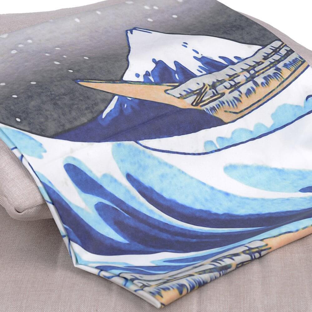 "Große Welle" von Kanagawa Wandteppich | Brehn