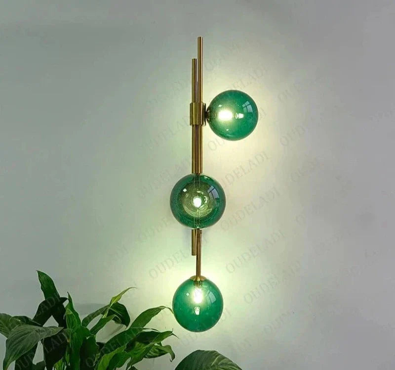 Moderne Glasball-Wandleuchten – Elegante LED-Wandleuchten für Schlafzimmer und Wohnzimmer | Brehn