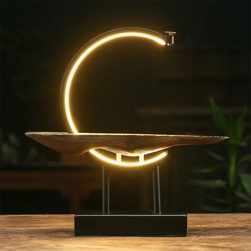Brehn | Weißer Hirsch Räucherofen Lampe - SereneStag