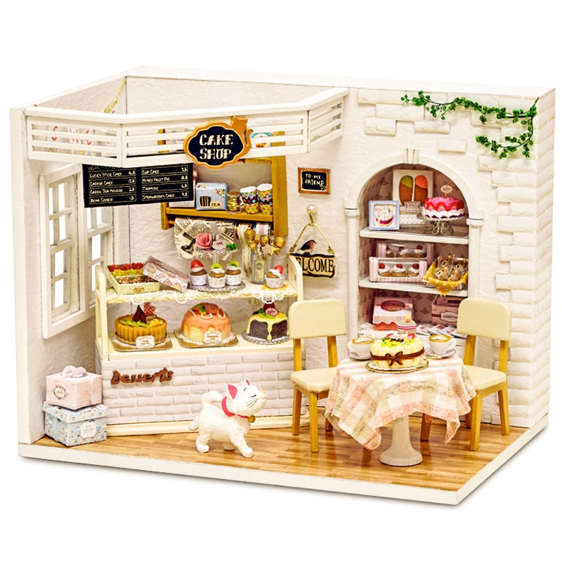 Miniatur DIY Japanische Bau Spielzeuge Set | Brehn