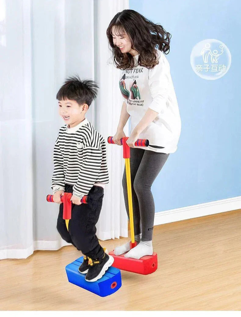 Brehn | JumpElite Luxus Pogo Stick | Hochwertiges Spring-Spielzeug, das für endlosen Spaß und verbesserte Gleichgewichtsfähigkeiten für Kinder entwickelt wurde