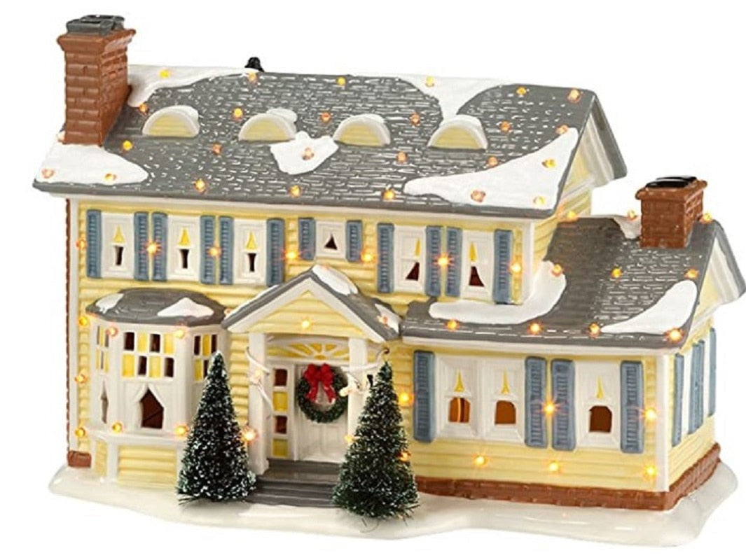 Brehn | Miniatur Weihnachtshaus Schreibtisch Dekor