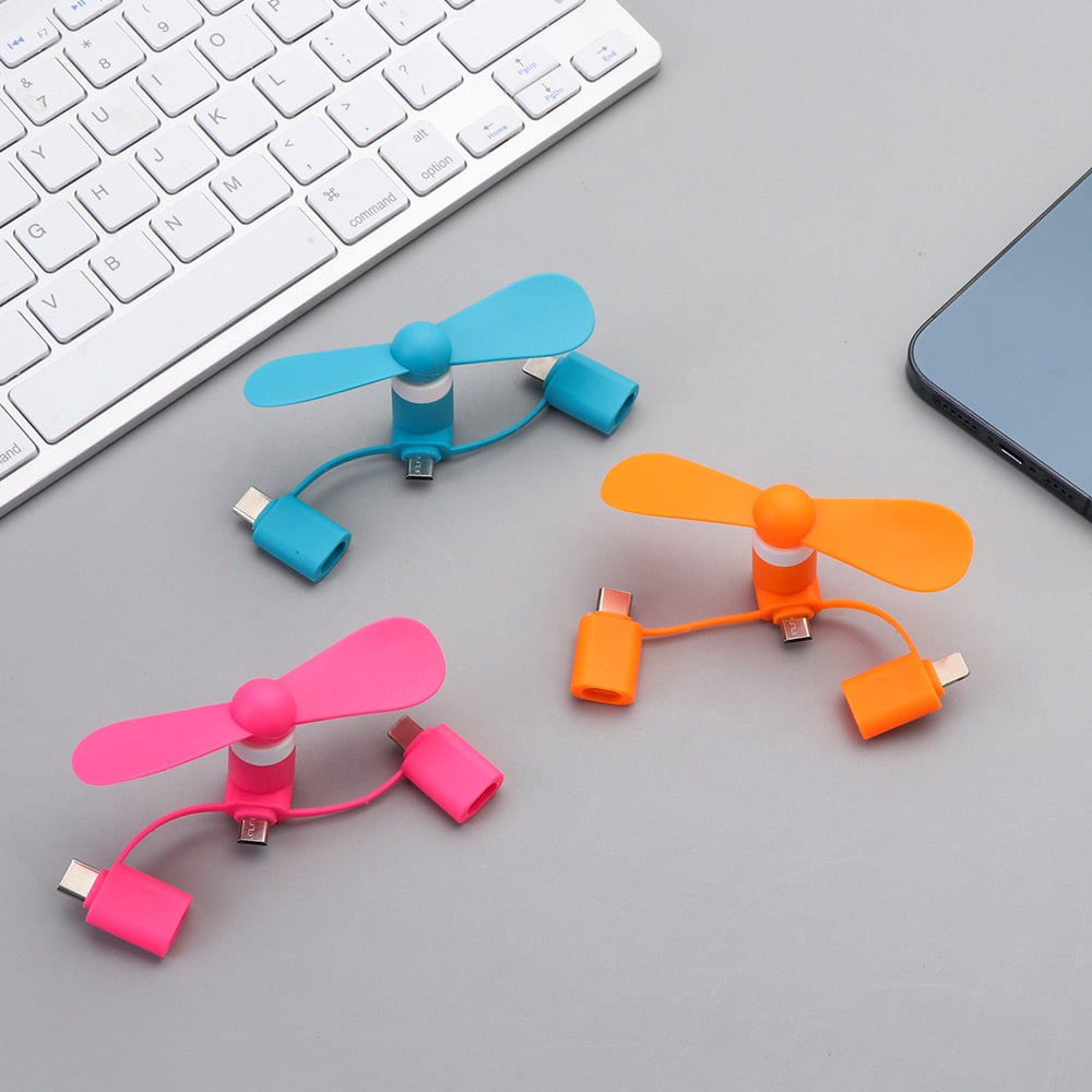 Tragbarer Mini-Handy-USB-Lüfter | Brehn